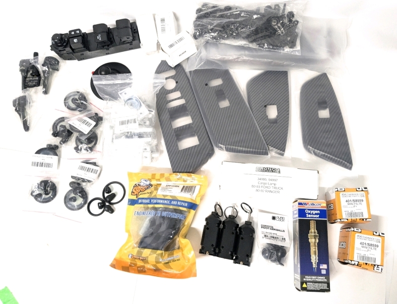 Assorted New & As-New | Assorted Parts, Car Parts, Tools, Bits & Bobs - See Photos for Contents