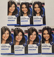 7 New | Clairol Root Touch-up: Colour Blend | 4 Boxes for Dark Brown Shades and 3 Boxes for Black Shades