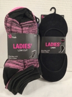 15 Pairs New | Size 4-10 Ladies Low Cut & Liner Socks