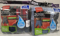 4 New Pairs | Size L Men's HANES Tagless Boxers