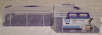 2 New Deluxe Cake & Cupcake Caddy | Holds a 9 x 13 cake or 12 cupcakes | Measurement: 9.75" X 13.7"