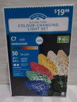 New Indoor/Outdoor 8 Function Colour Changing Light Set