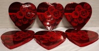 New 6 Elmber Chocolate Boxes | NT WT- 8Oz per box | 20 pieces per box | Measurements: 10.5" &times; 10" each box approx. | Best Before- 05/05/2026