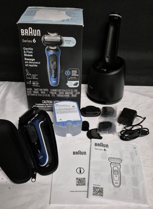As Is Braun Series 6 Electric Razor Model 6175cc - Powers Up