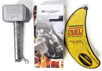 As-New in Box Mini MJ&Ouml;LNIR 6.5" Mighty Hammer Bottle Opener & New Speakers BANANAGRAMS Duel! Game