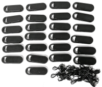 25 New SOUL SPEAKER Wireless Bluetooth Speakers with Built-In Hook & 22 Micro USB Charging Cables | Over $250 Retail Value!