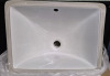New Undermount Sink White Ceramic - 18.5" L x 14" W x 8.5" H - 2