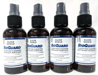 4 New Silver Shield BIOGUARD Purifying Cleanser Sprays - 59ml | EXP 05-2024