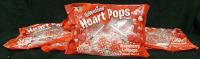6 New Bags of Albert's Valentine Heart Pops Strawberry Lollipops (170g each, Best Before August 6th 2026)