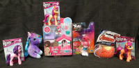 New Barbie Pets Playset, Trolls World Tour Poppy Figure, Winkeez Vivi the Unicorn Plush, Marvel Avengers Water Squeezy & 3 My Little Pony Figures