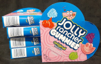 5 New Boxes of Jolly.Rancher Gummies (107g Each, Best Before December 2025)