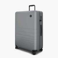 New MONOS Check-In Large Hardcase Luggage on Wheels with Softcase Cover 21"L x 11"W x 28"H Retails for $435 - Storm Grey