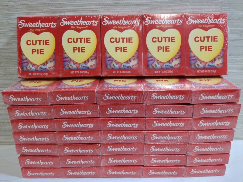 8 New 5-pack Sweetheart Original Candy Boxes