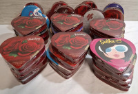 New 33 Assorted Elmer Chocolote & Russell Stover Chocolate Boxes