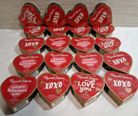 New 20 Russell Stover Chocolate Boxes | 3pcs Chocolates per box | Box Measurements- 4" X 4" approx. | Net WT 1.5oz | Best Before - 01 June 2025