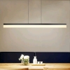 New Tubicen 47" Linear Pendant Light Fixture, 30W Dimmable Kitchen Island LED Light - Black Model T121639 Retails for $189 - 3