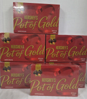 6 New | HERSHEY'S Pot of Gold Assorted Boxes Of Chocolates | 12pc Ea. 4.29OZ
