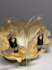 Funky Exquisite Rhinestones Enamel Inlaid Western Cowboy Riding Boots Earrings Sheppard Hook Approximately 2 Inch Drop - 3