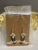 Funky Exquisite Rhinestones Enamel Inlaid Western Cowboy Riding Boots Earrings Sheppard Hook Approximately 2 Inch Drop - 6