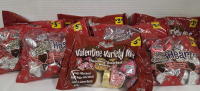8 New 397g Bags | PALMER Valentine Variety Mix Chocolaty Assorted Hearts & Milk Chocolate Flavoured Hearts
