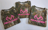 3 New Womens L Realtree T-Shirt