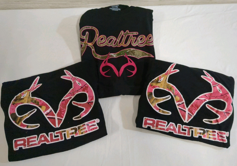 3 New Womens M Realtree T-Shirts