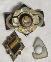 3 Vintage Unique Brooches