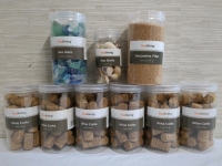 New Indoor Decoration Accent Bundle With Shells, Corks, Sea Glass, Sand