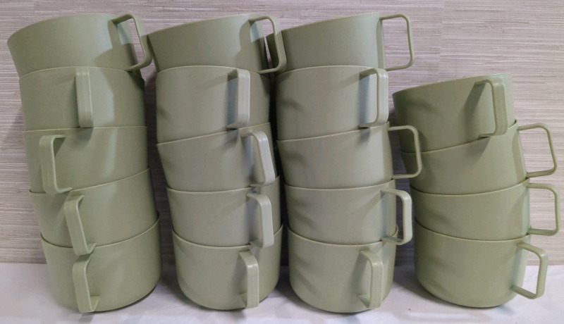 19 New Plastic Mug Bundle