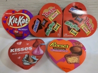 5 New Assorted Chocolate Boxes BB 08/25
