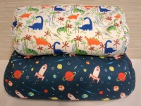 2 New Beaded Bolster Pillows