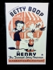 BETTY BOOP with Henry: The Funniest Living American Poster / One Sheet in Protective Sleeve - 11" &times; 17" (No COA)