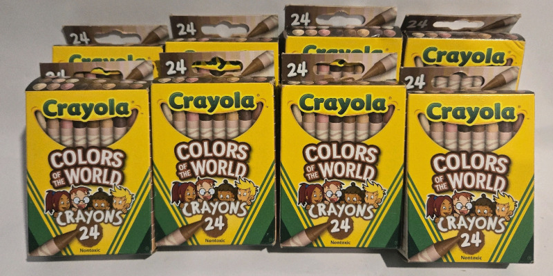 8 New Packs | 24pc Crayola Crayons