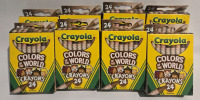8 New Packs | 24pc Crayola Crayons