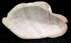 Lovely Super Polished Pink Soapstone Carved Cat Duo Holding "Hands" - 2.25" Tall - 5