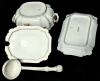 Vintage Haviland & Co. LIMOGES France Floral Covered Soup Tureen with Ladle & Tray - 8" Tall, No Chips or Cracks! - 3