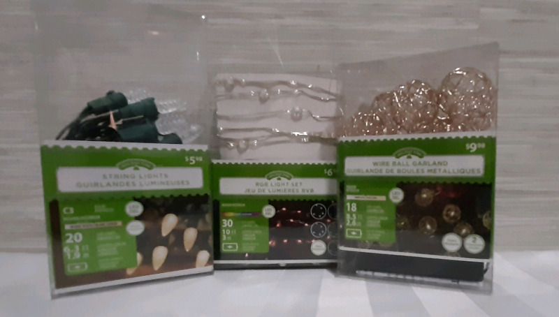 New 3 Strings of Mini Lights