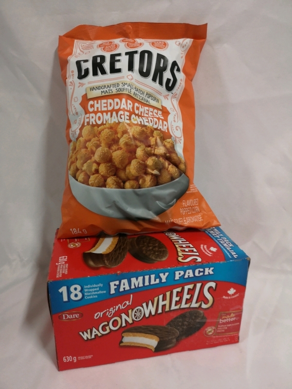 New Family Pack Wagon Wheels + Cheddar Popcorn