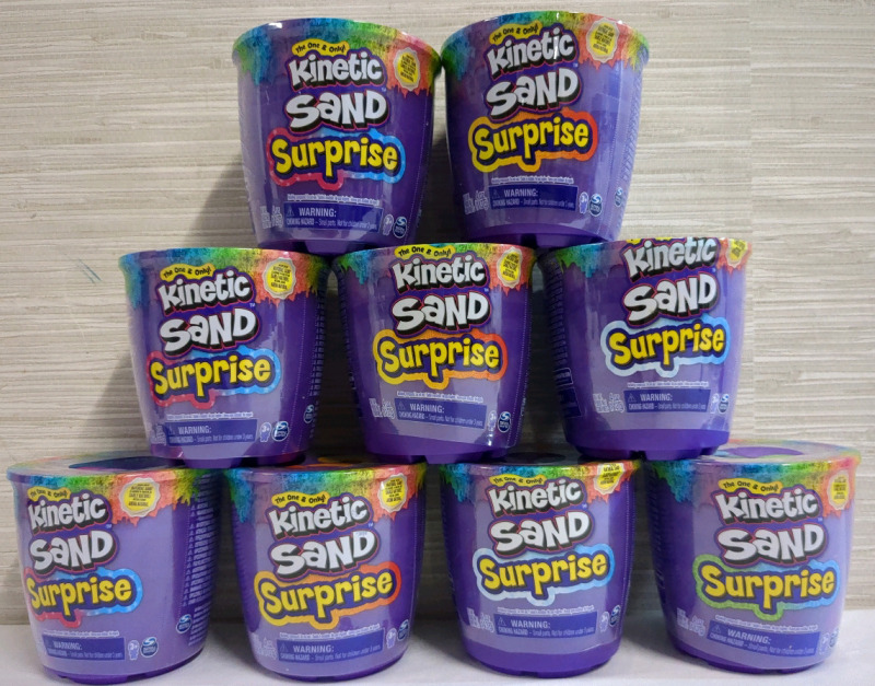 9 New Kinetic Sand Surprise