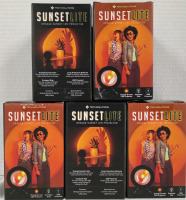 5 New | 4" Sunsetlite USB Powered Orange Sunset Projectors