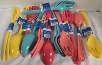 24 New | Large Melamine Utensils | Measures 10" ea.