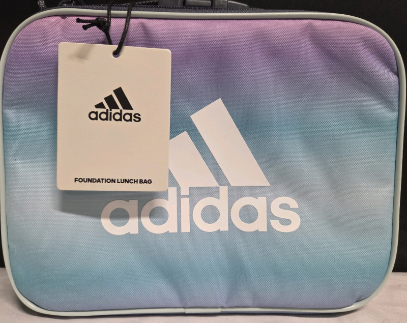 New | 10" x 8" ADIDAS Foundation Lunch Bag