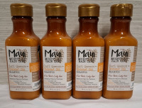 4 New Maui Moisture Hair Care Shampoos | Includes - Curl Quench & Coconut Oil | Net WT 395ml each | Height- 7.5" each Bottle