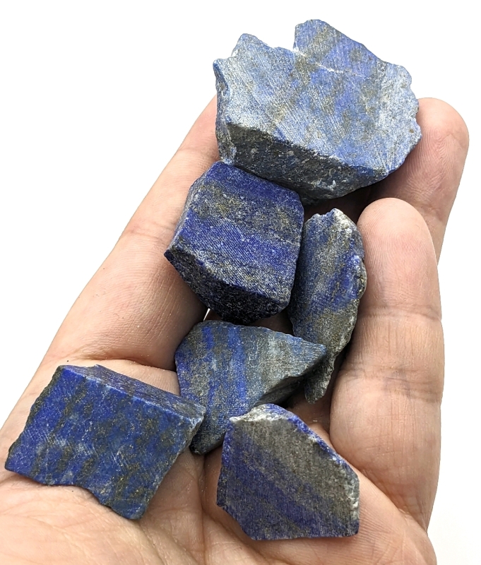 Raw Lapis Lazuli Stones (81.9g)