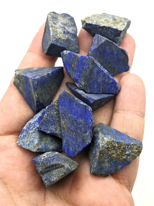 Raw Lapis Lazuli Stones (80.6g)