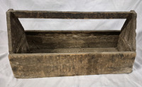 Vintage Wooden Tool Box 27" Long, 11.5" Wide and 14" Tall