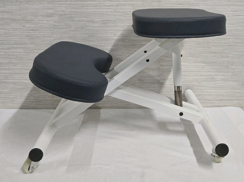 As New | Master Massage Ergonomic Metal Foldable Posture Kneeling Chair for Office | * Retails $137 *