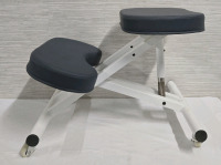 As New | Master Massage Ergonomic Metal Foldable Posture Kneeling Chair for Office | * Retails $137 *