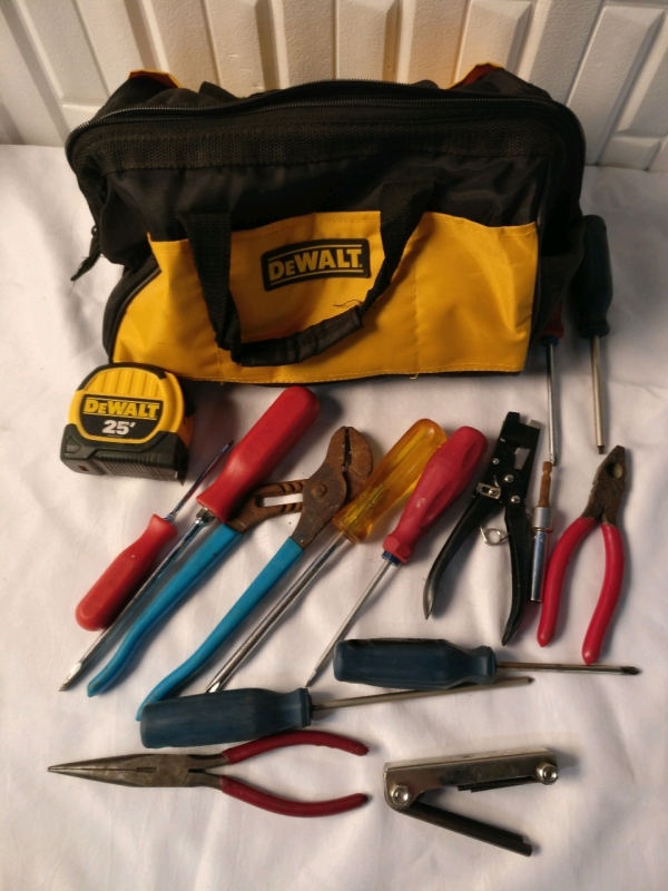 DeWalt Tool Bag + Contents