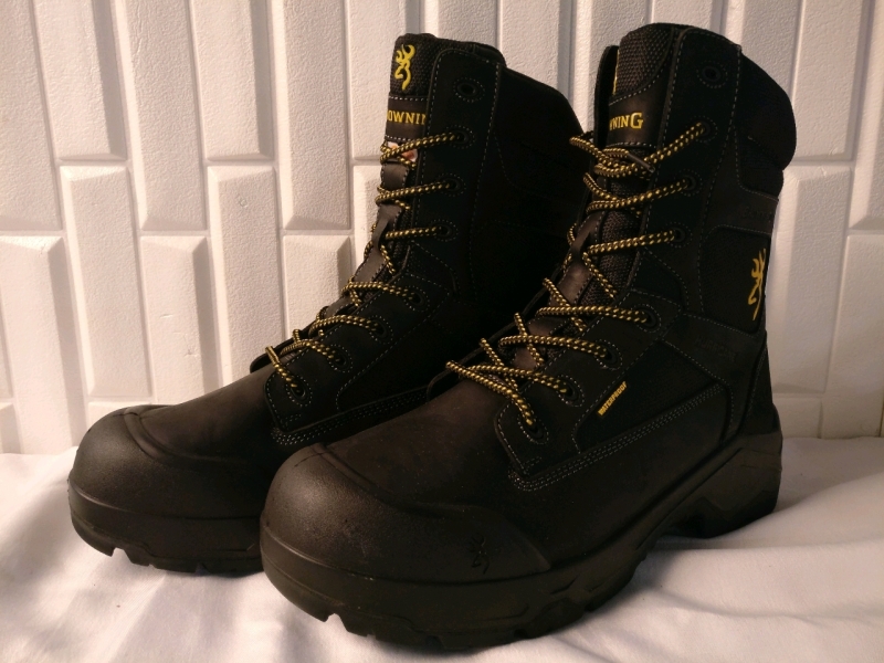 New Browning Steel Toe Safety Boots - Size 11?